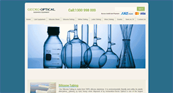 Desktop Screenshot of geckooptical.com
